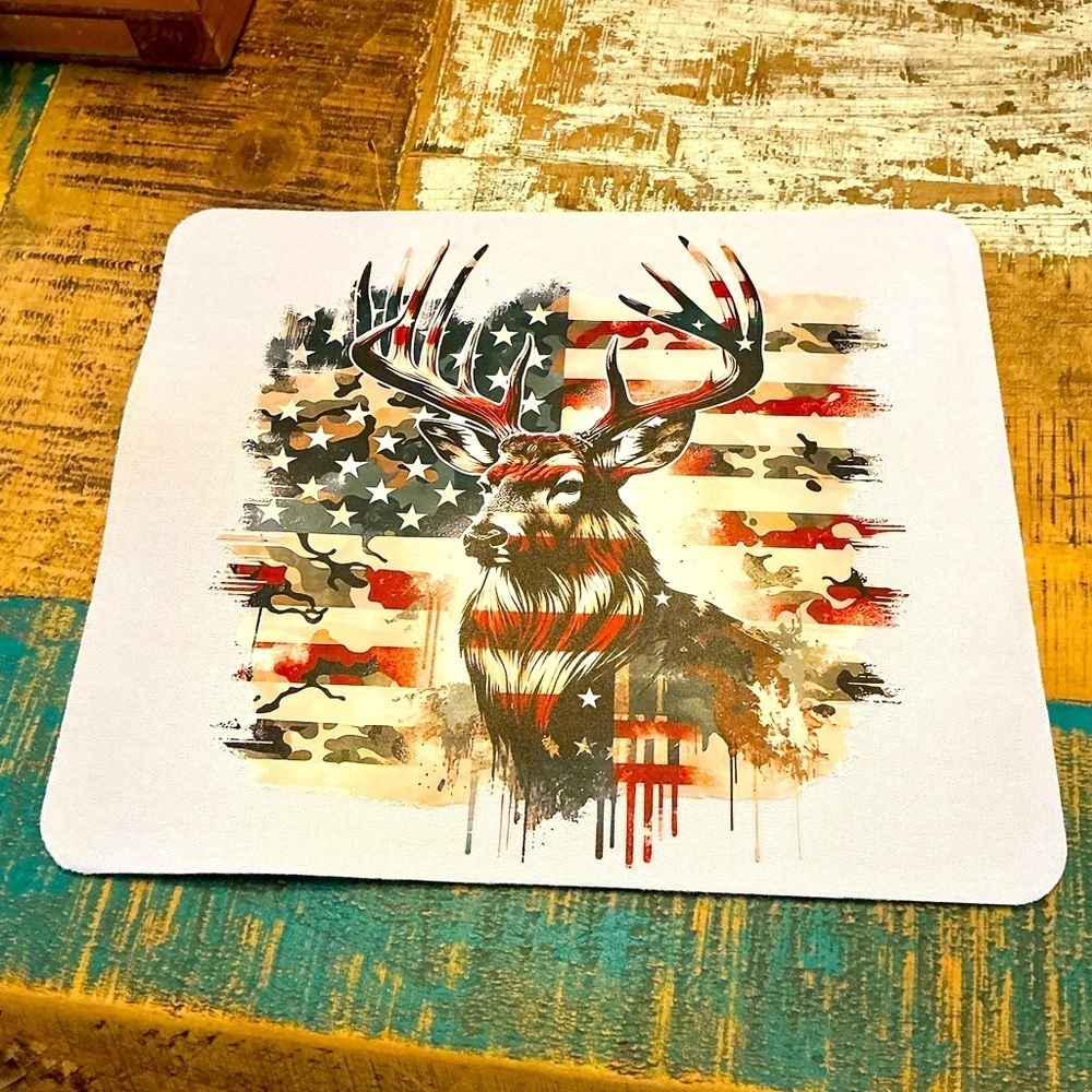 Hand Pressed Mouse Pad!  Brand New!